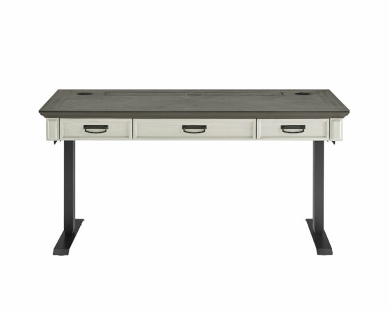 Hartford White sit-stand desk