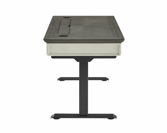 Hartford White sit-stand desk