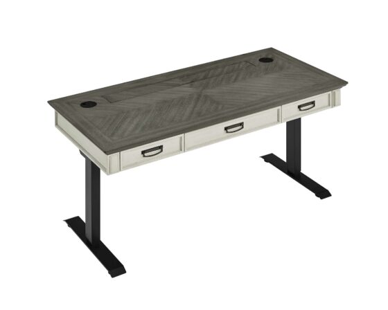 Hartford White sit-stand desk