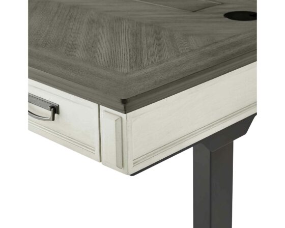 Hartford White sit-stand desk