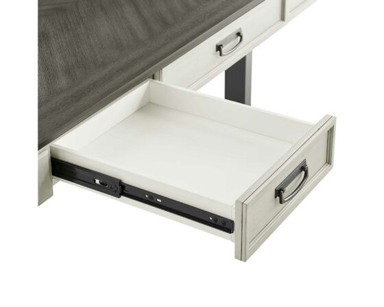 Hartford White sit-stand desk