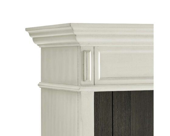 Hartford White Bookcase