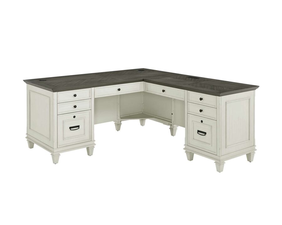 Martin Furniture Hartford Pedestal Desk - Thumbnail 3