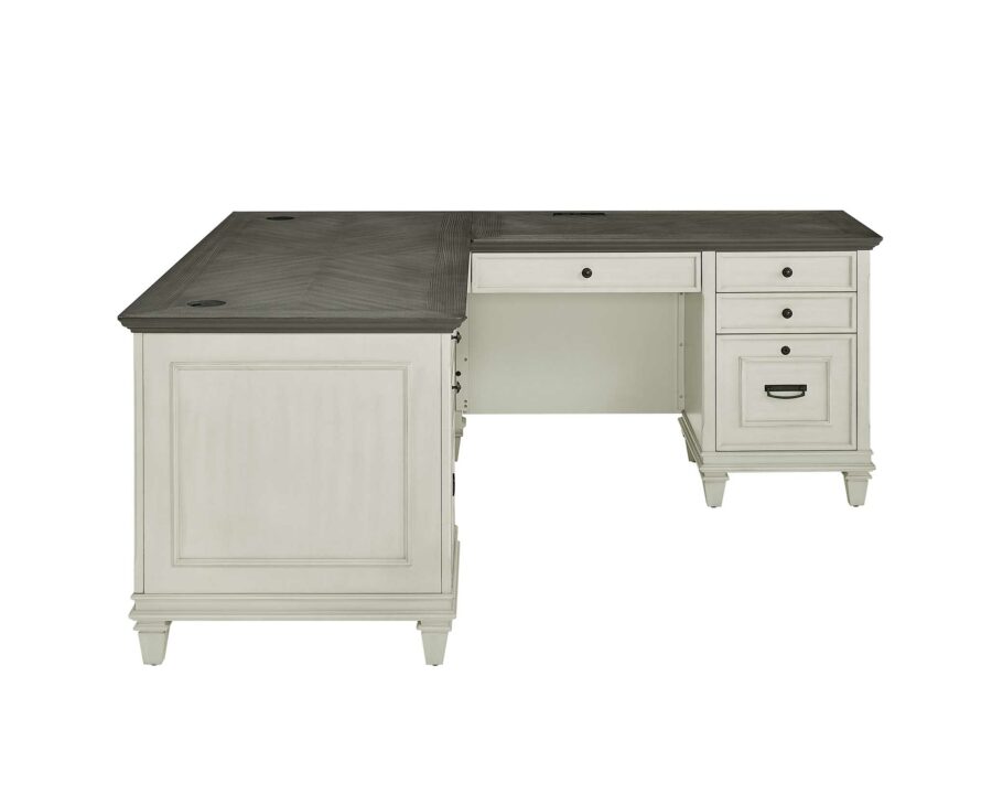 Martin Furniture Hartford Pedestal Desk - Thumbnail 2