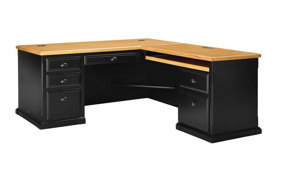 L Shaped Desk With Right Hand Facing Return Martin Furniture L Shaped Desk With Right Hand Facing, Right Hand Desk Return