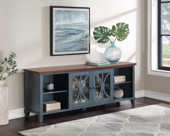 Martin Furniture Bailey Console Blue