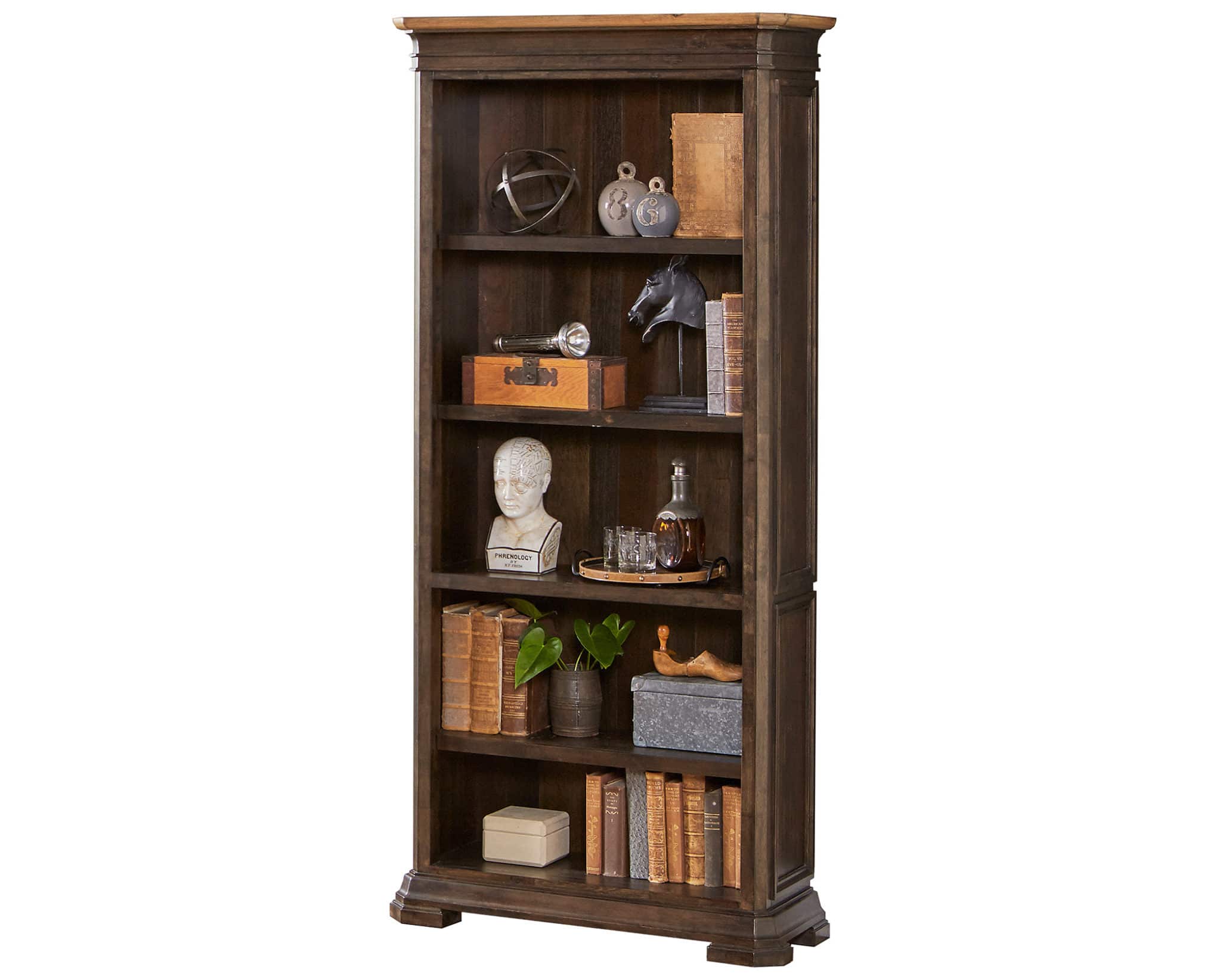 オーダー品 Antique Book open Shelf Caster IMSA3678_alt3-SLW-scaled.jpg