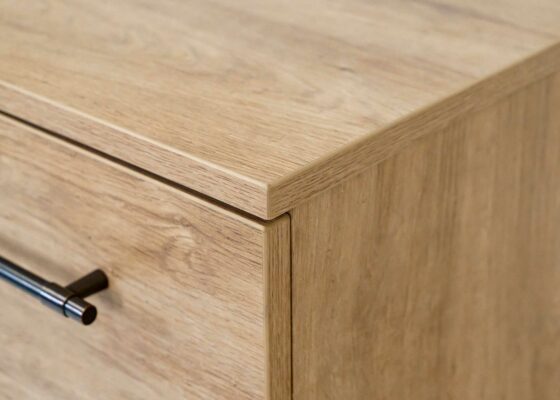 Abbott-Two Drawer Mobile File-Detailed Finish Corner