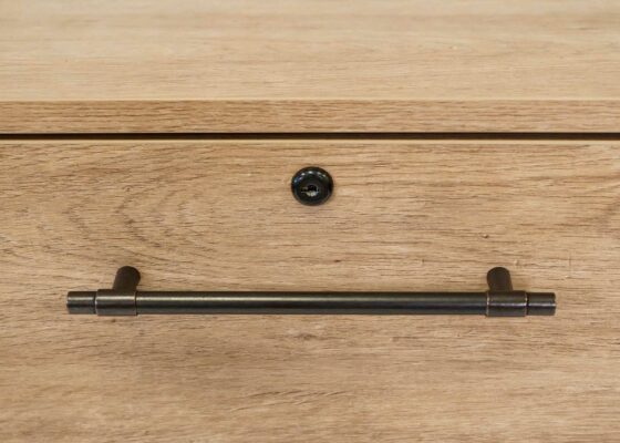 Abbott-Two Drawer Mobile File-Front Detail