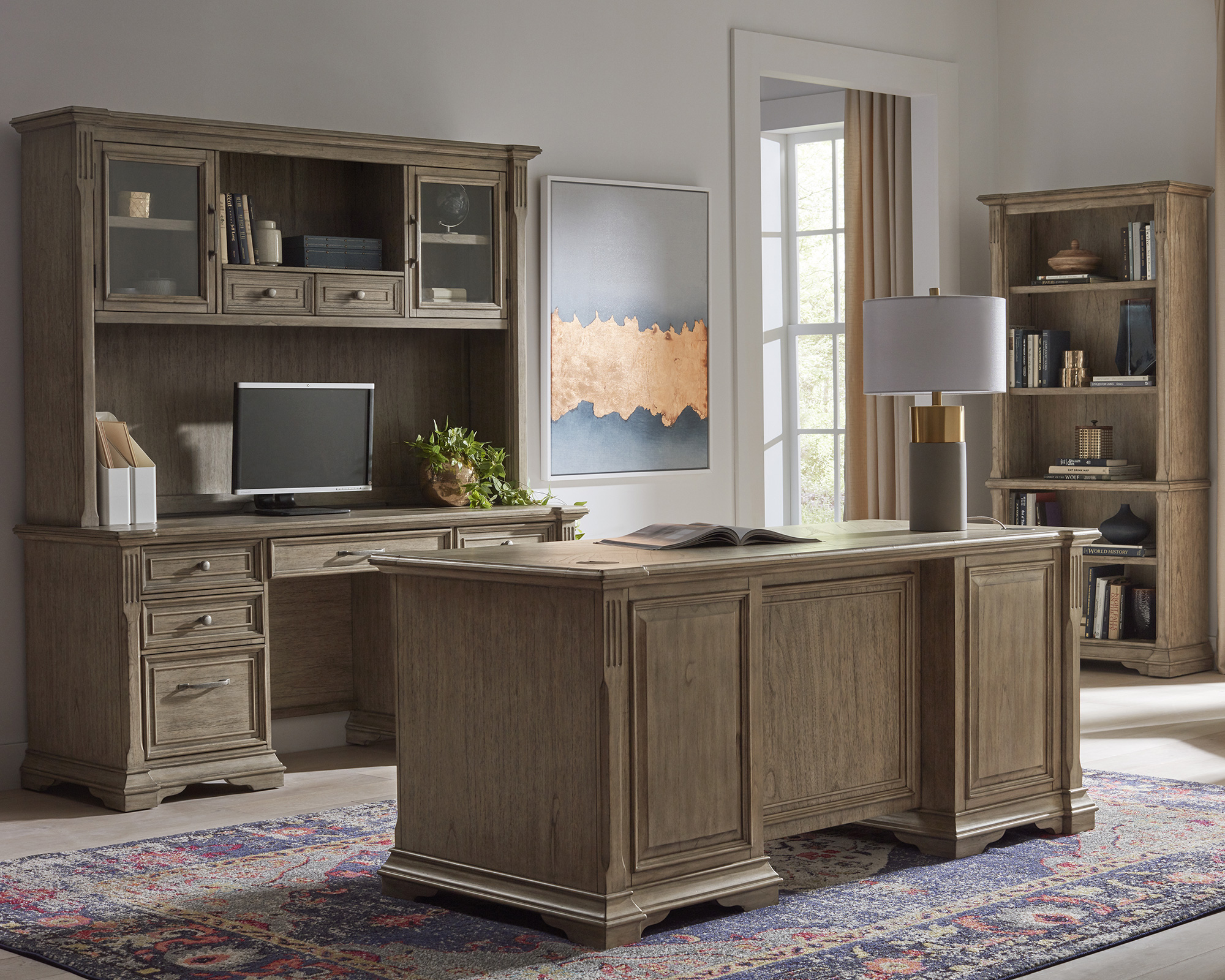 Martin Furniture Bristol Office collection in home office setting
