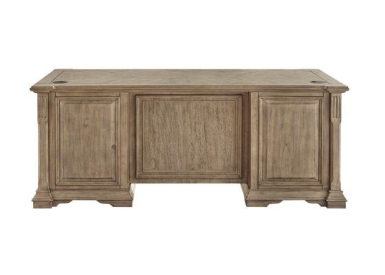 Bristol Double Pedestal Desk back angle