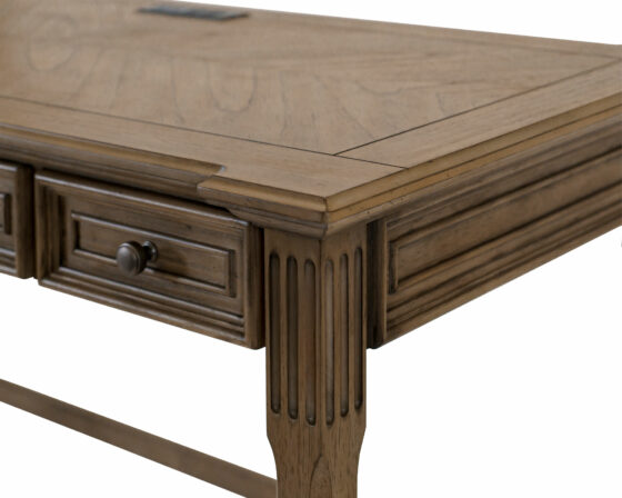 Bristol Collection - Writing Desk - Corner Detail