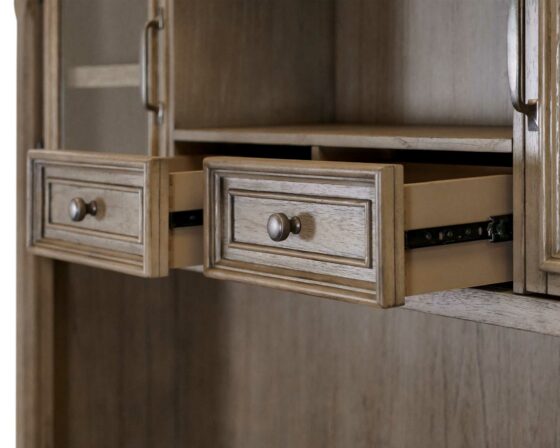 Bristol Collection - Office Hutch - Open Drawers