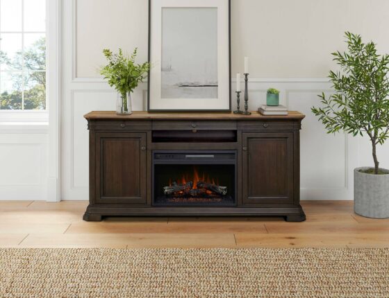 FIREPLACE TV STANDS 55” – 70”