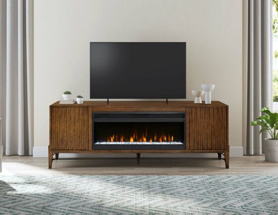 FIREPLACE TV STANDS Over 70”