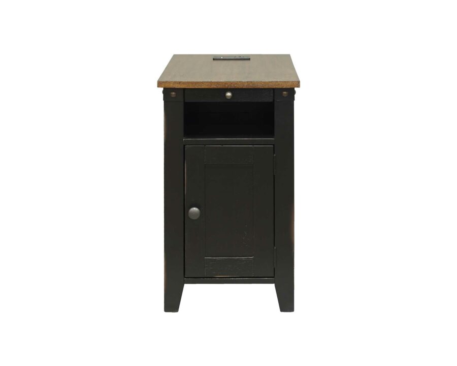 Black chair side table cheap