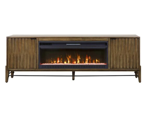 Delray 82" Fireplace Console