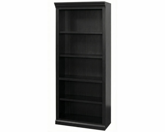 Abby Black Bookcase
