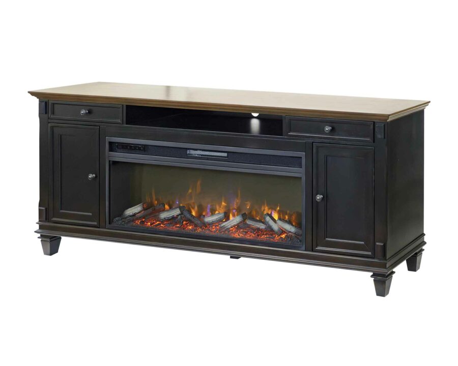 76″ Fireplace TV Stand – Martin Furniture