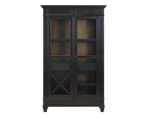Hartford Black Display Cabinet