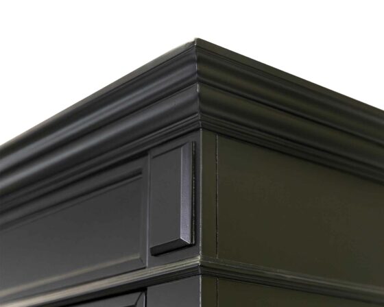 Hartford Black Display Cabinet