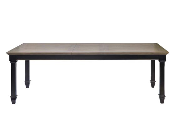Hartford Black Extended Dining Table