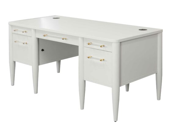 Shasta Half-Pedestal Desk