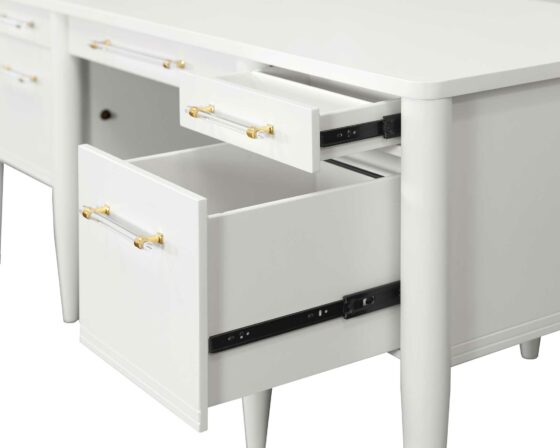 Shasta Half-Pedestal Desk