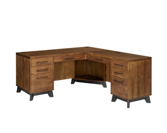Avery Office Pedestal L-Desk