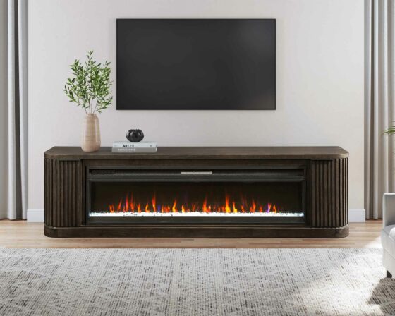 84″ Fireplace TV Stand – Martin Furniture