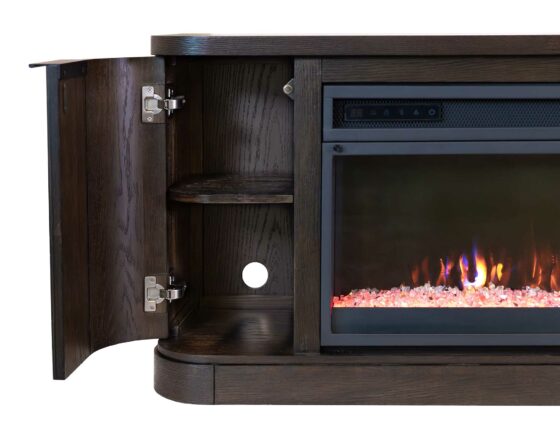 Tulane 84" Fireplace Console