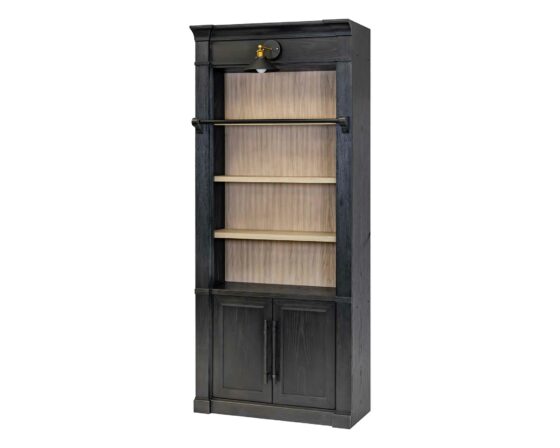 Willow Lane Black Bookcase