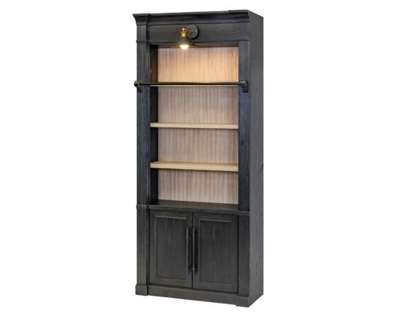 Willow Lane Black Bookcase