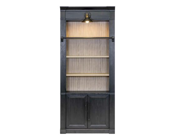 Willow Lane Black Bookcase