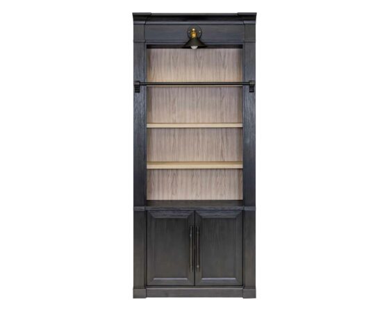 Willow Lane Black Bookcase