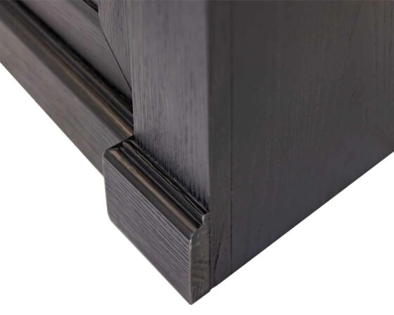 Willow Lane Black Bookcase