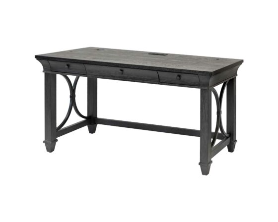 Willow Lane Black - Writing Desk angle
