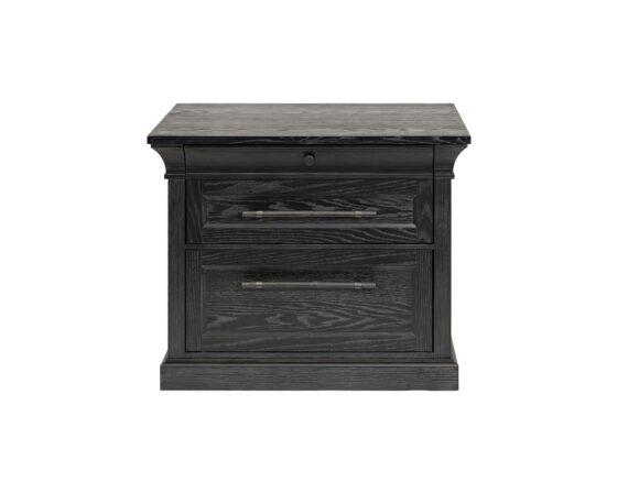 Willow Lane Black - Lateral File front