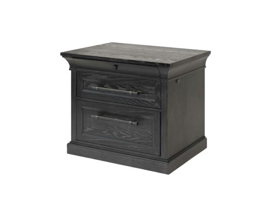 Willow Lane Black - Lateral File angle