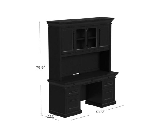 IMWL682B_alt6-dims_SLW Willow Lane Hutch dimensions In Black
