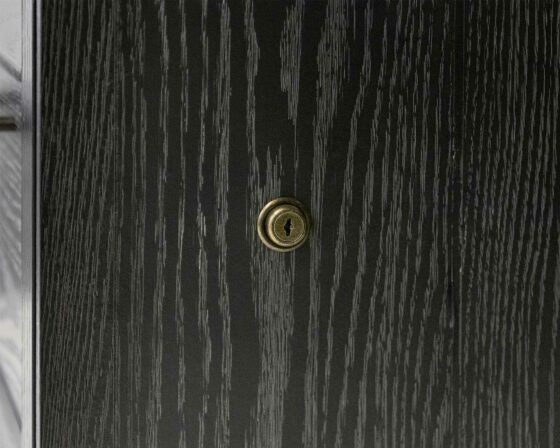 Willow Lane Black Credenza details