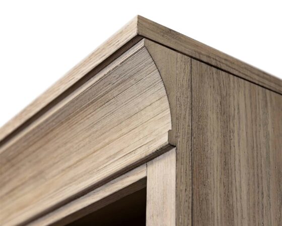 Willow Lane Natural Oak Bookcase details