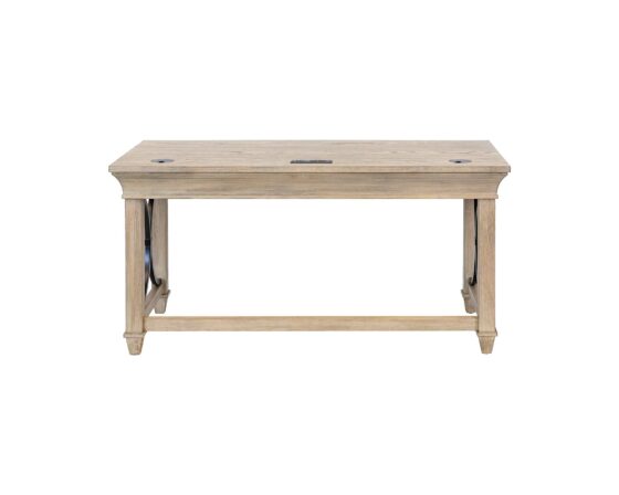 Willow Lane Natural Oak - Writing Desk back
