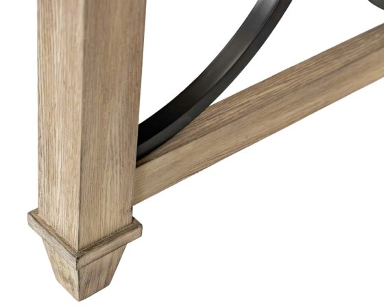 Willow Lane Natural Oak Writing Desk details
