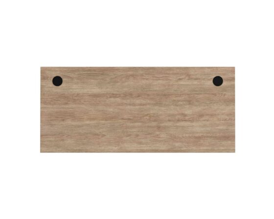 Willow Lane Double Pedestal Desk In Natural Oak