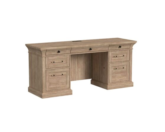 Willow Lane Credenza In Natural Oak