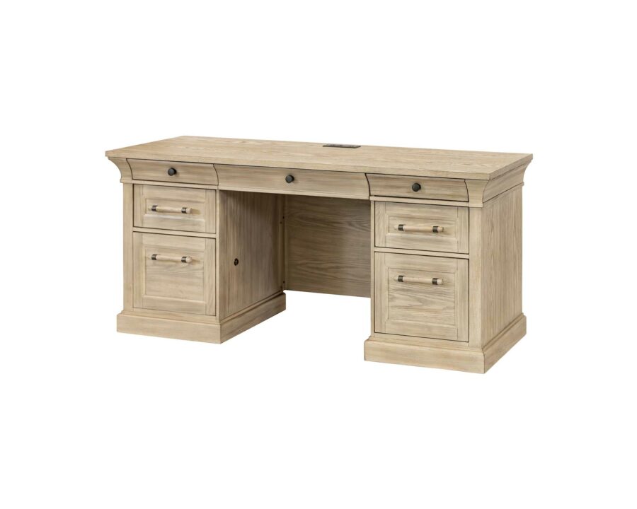 Willow Lane Natural Oak - Credenza angle