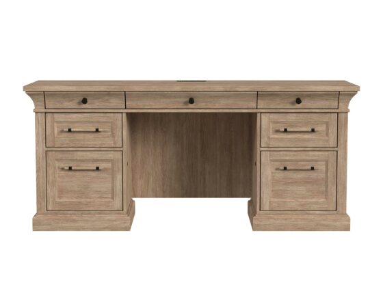 Willow Lane Credenza In Natural Oak