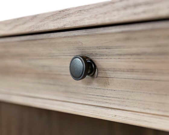 Willow Lane Natural Oak Credenza details