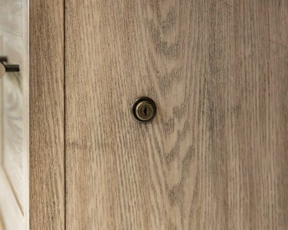 Willow Lane Natural Oak Credenza details